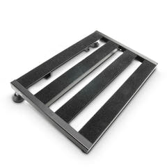Palmer PEDALBAY® 40 - Kevyt pedalboard vaihdettavalla kokoonpanolla ja suojapehmeällä kotelolla, 45 cm
