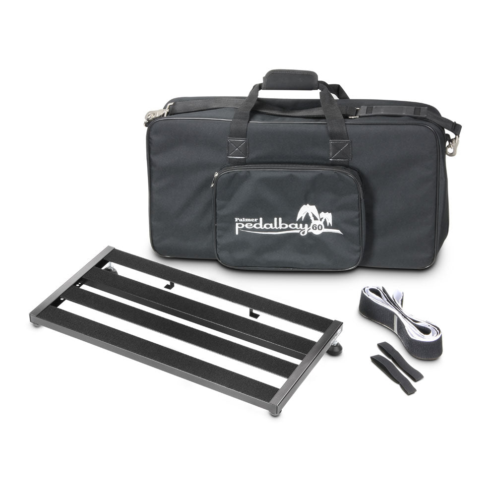 Palmer Polkimet® 60 - Letvægts, justerbart pedalboard med beskyttende softcase, 60 cm