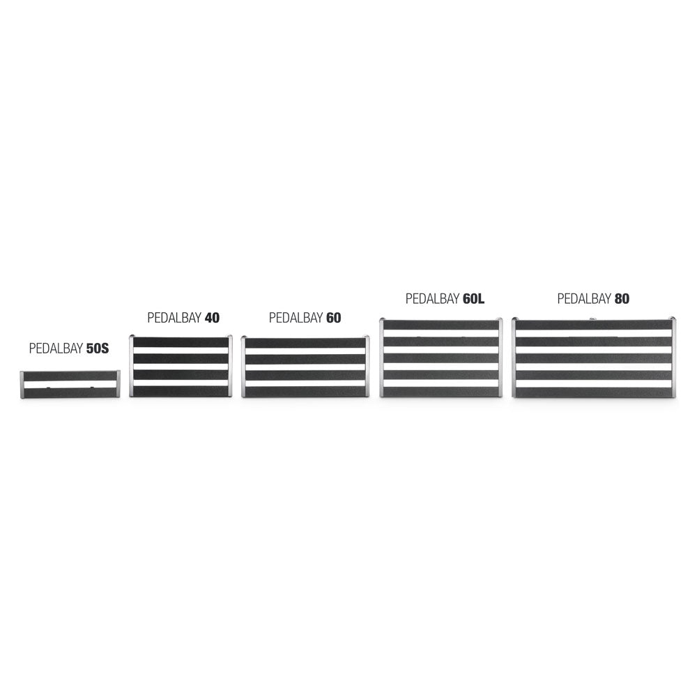 Palmer Polkimet® 60 - Letvægts, justerbart pedalboard med beskyttende softcase, 60 cm