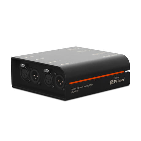 Palmer RIVER preamp - Passiivinen 2-kanavainen linjasplitteri