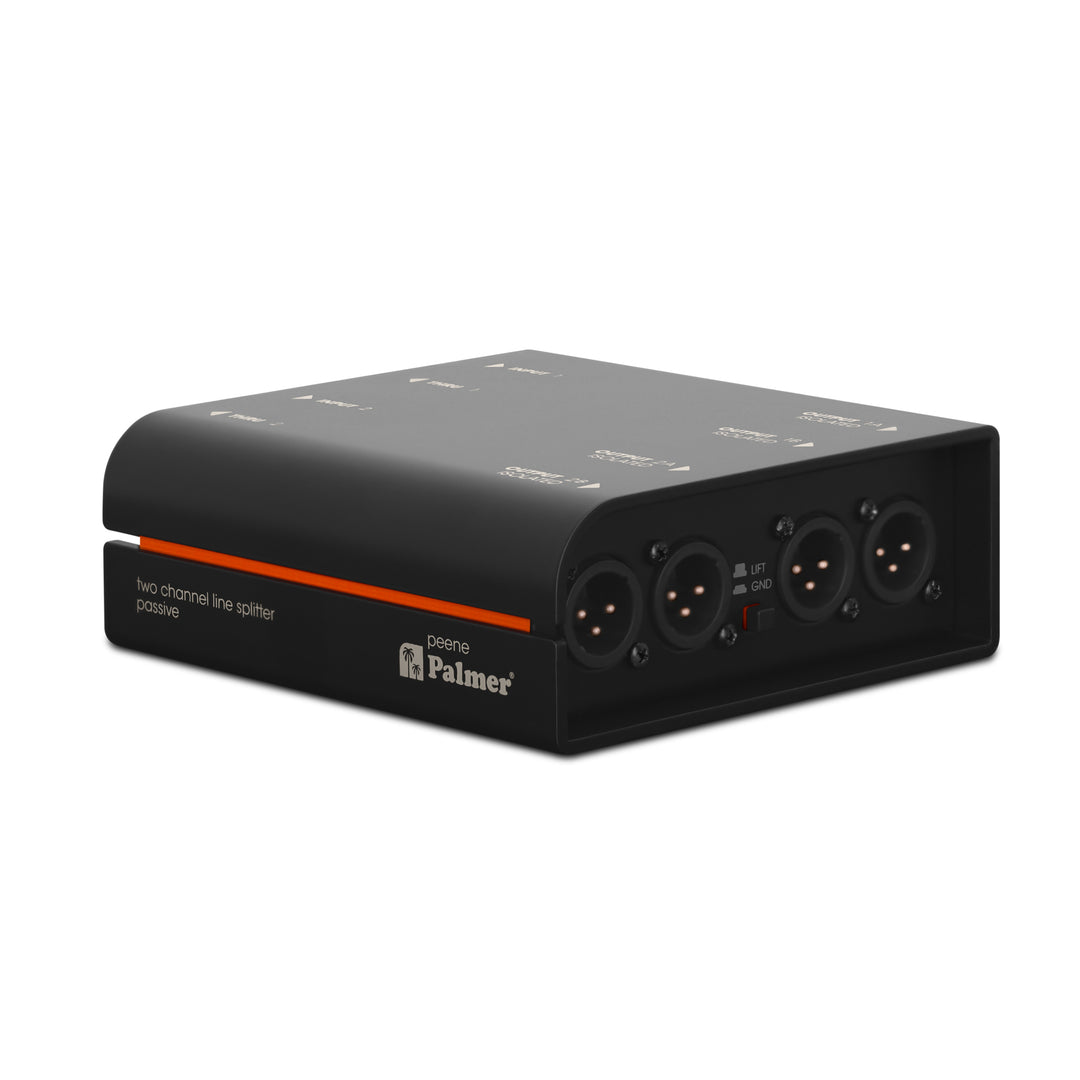 Palmer RIVER preamp - Passiivinen 2-kanavainen linjasplitteri