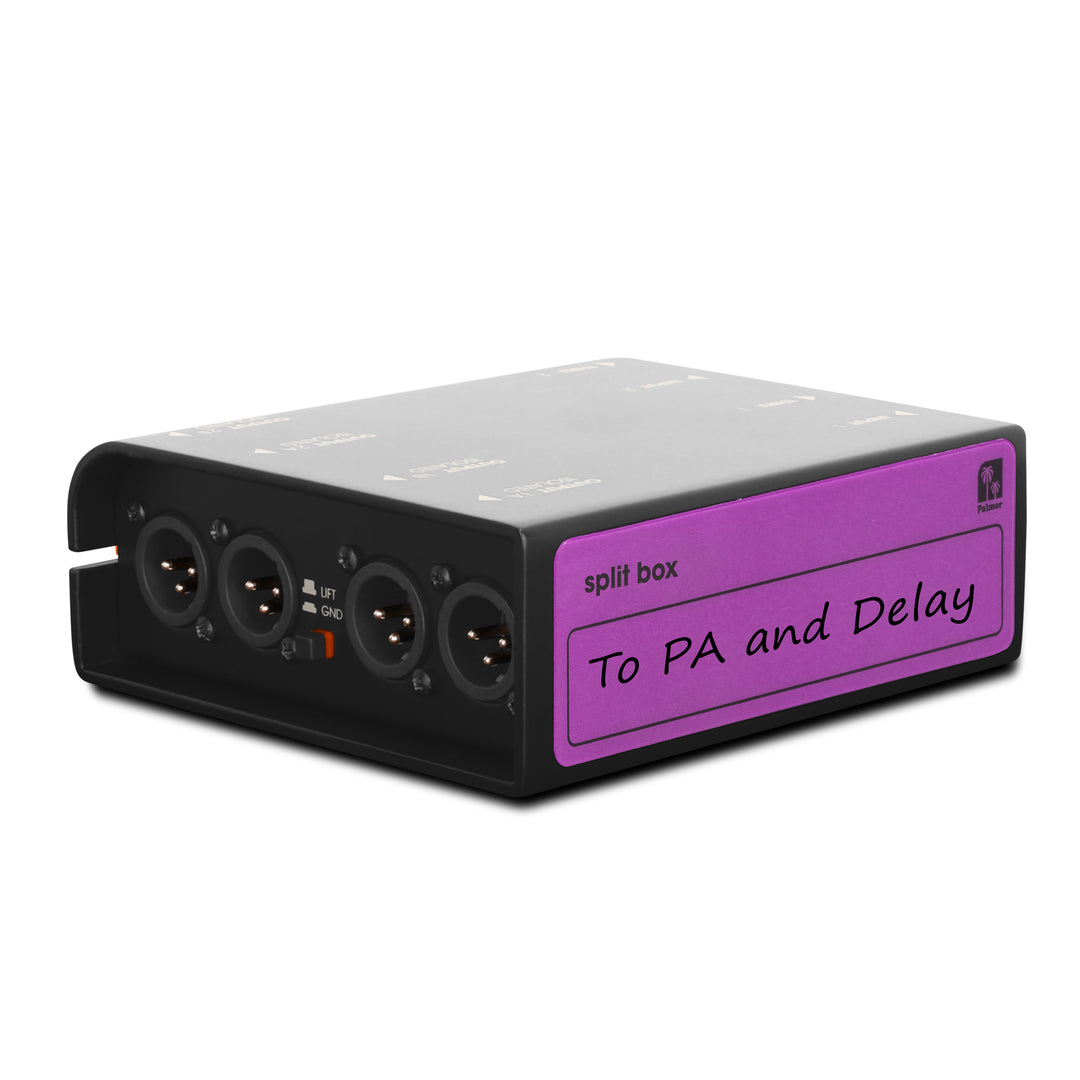 Palmer RIVER preamp - Passiivinen 2-kanavainen linjasplitteri