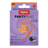 Alppijuhlat Plug -korvatulpat (läpinäkyvät)