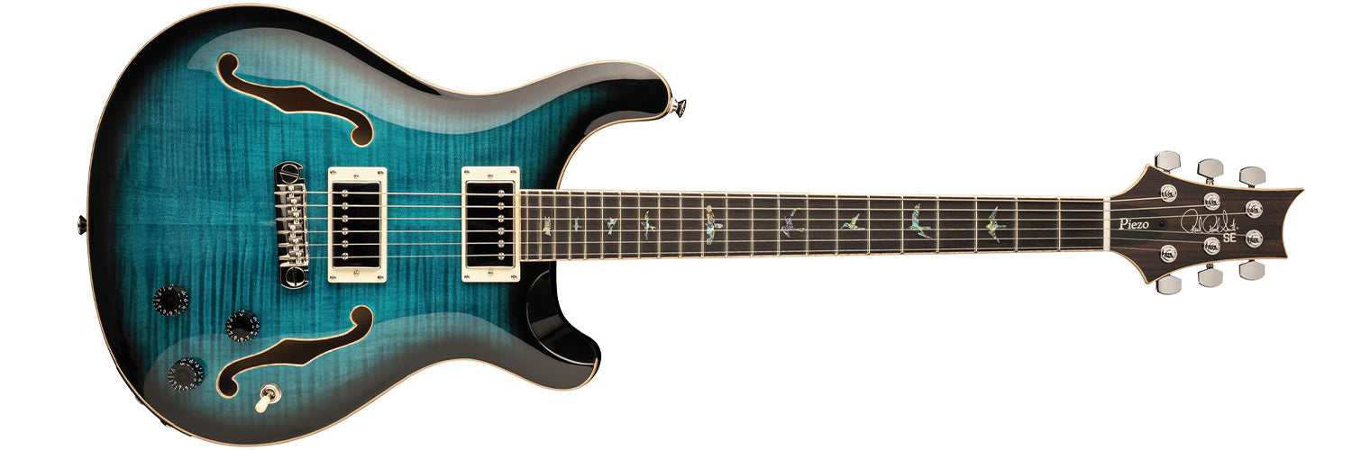 PRS SE Hollowbody II Piezo sähkökitara (Blue Burst )