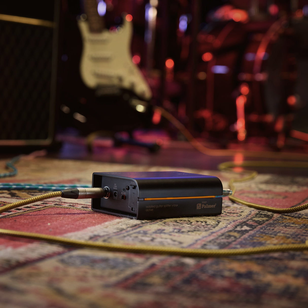 Palmer RIVER saar - Aktiv guitarsplitter Y-Box