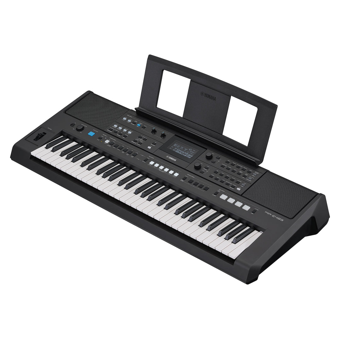 Yamaha PSR-E483 Kosketinsoittimet (musta)