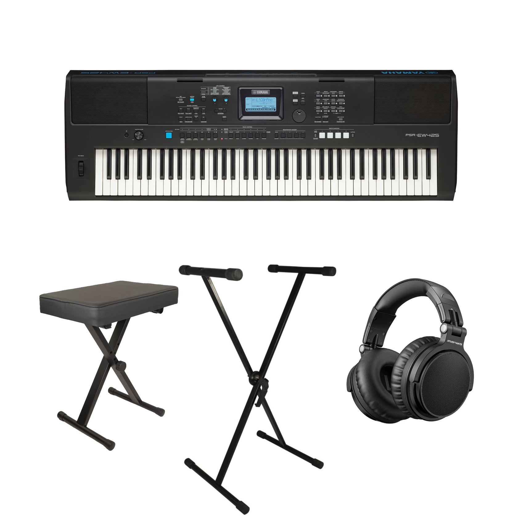 Yamaha PSR-EW425 Aloituspaketti