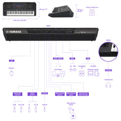 Yamaha PSR-SX920 Kosketinsoittimet