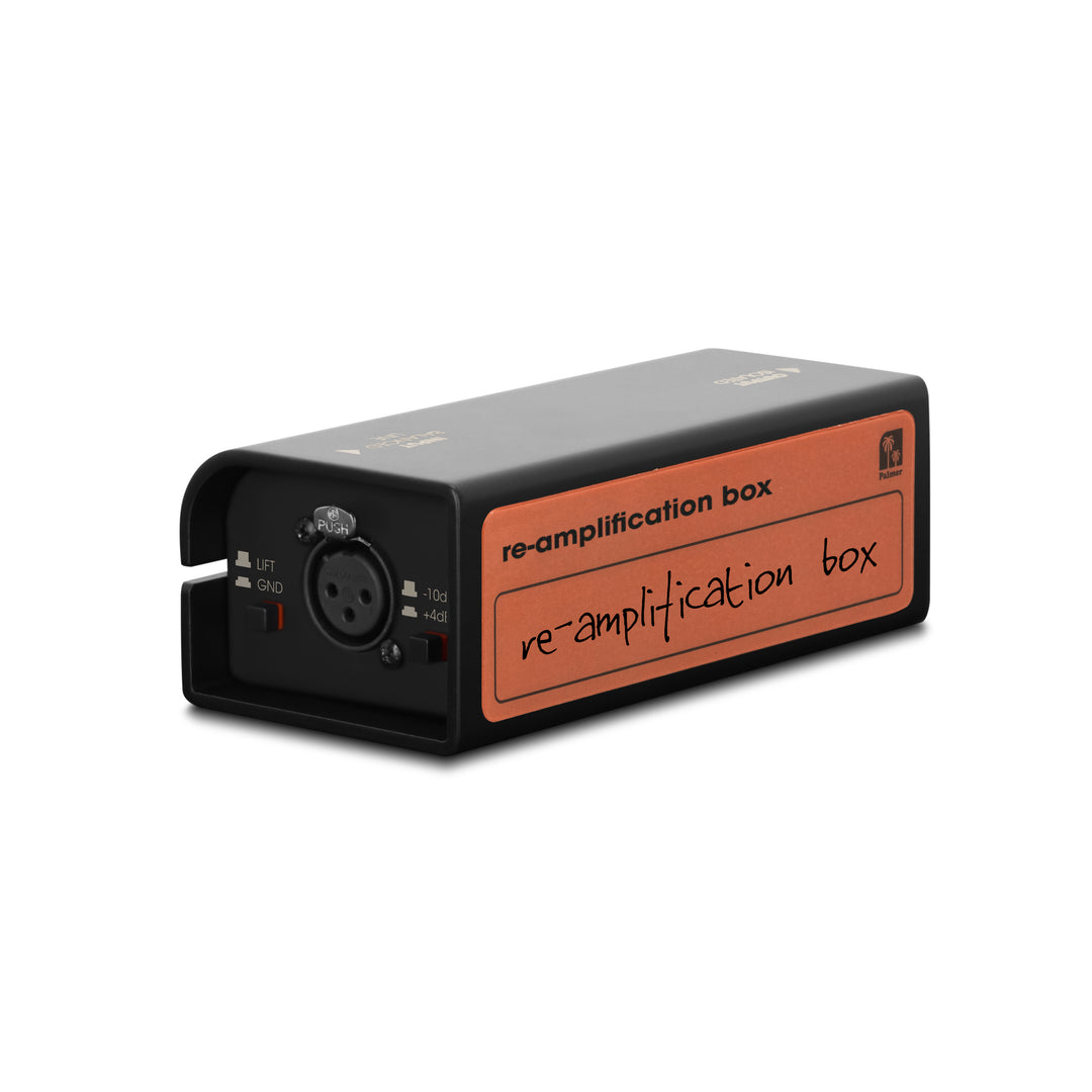 Palmer RIVER trave - Passiv re-amp-laatikko korjaukseen