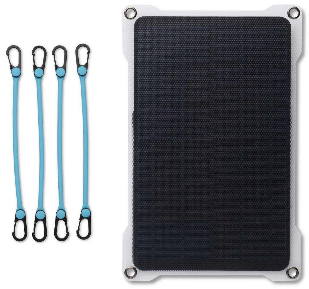 Pale Blue Approach 1 Solar Panel 7W Single, w/Grip Cords
