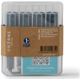 Pale Blue CR123 Rechargeable Batteries 4-Pack