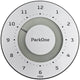 ParkOne2 Pysäköintikiekko (Hopea)