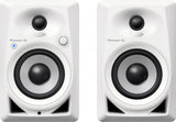 Audio-Technica AT-LP60XBT-WH + Pioneer DM-40BT-W Bluetooth kaiuttimet.