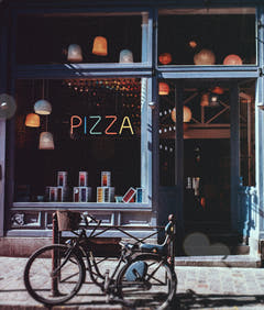Neonvalo "Pizza" (60cm)