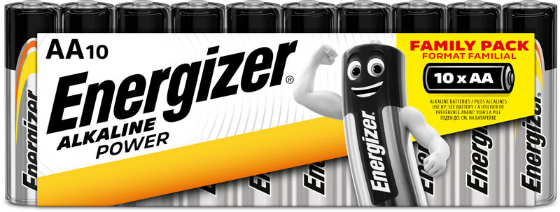 Energizer Virta AA-paristot (10 kpl)