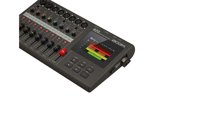 Zoom R20 Tallennin