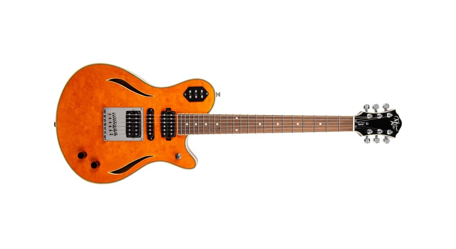 Michael Kelly Custom Collection Special sähkökitara, Quilt Orange