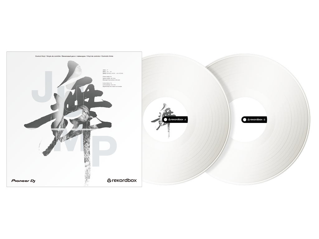 RB-VD2-W Rekordbox control vinyl (sarja 2) (valkoinen)