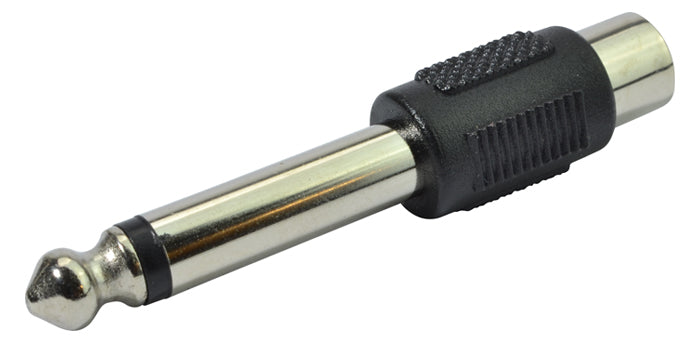 RCA Naaras 6.3 mm Mono Jack adapteri