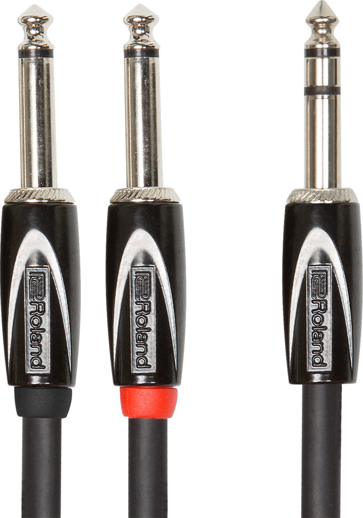 Roland Y-splitkaapeli Stereo 2x Mono Jack (3m)