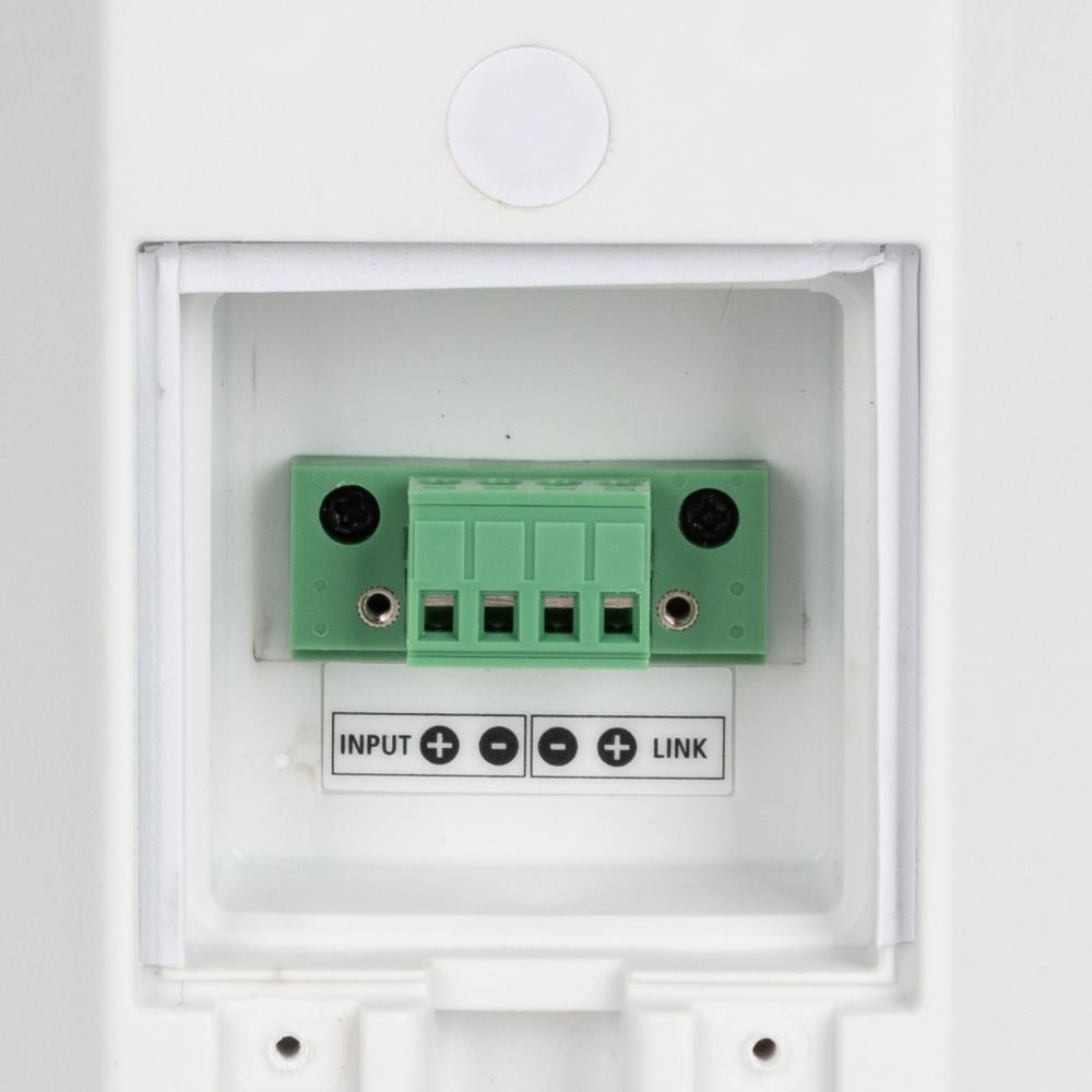 RCF seinakaiutin 2-tie 4" setti (2 kpl) 40W 100 V IP55, Hvid
