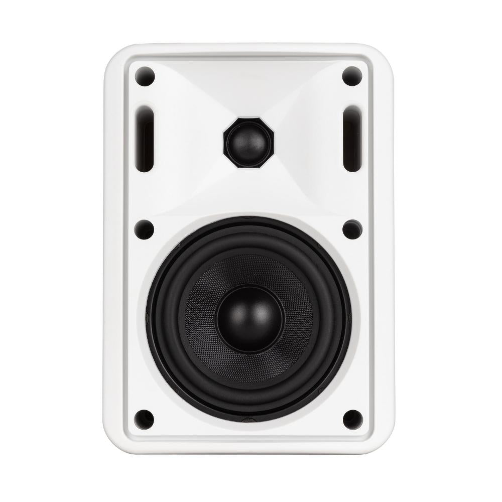 RCF seinakaiutin 2-tie 4" setti (2 kpl) 40W 100 V IP55, Hvid