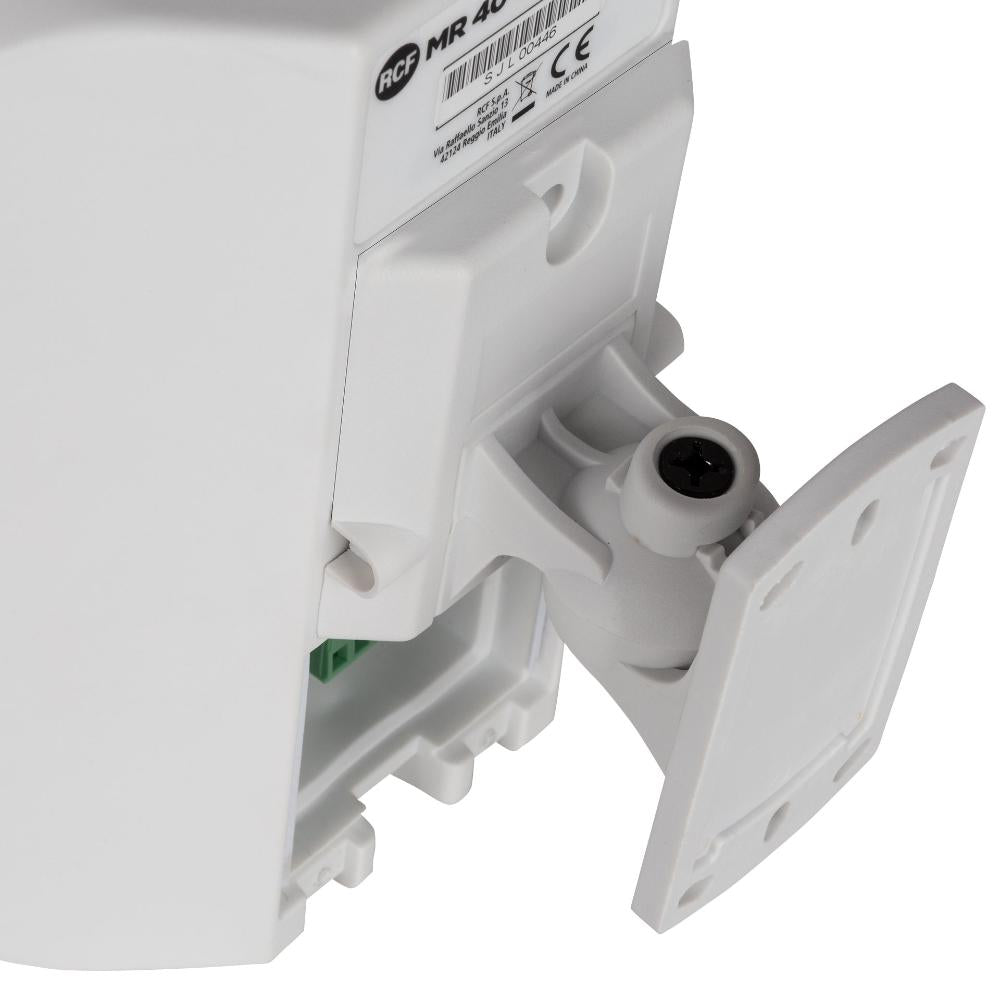 RCF seinakaiutin 2-tie 4" setti (2 kpl) 40W 100 V IP55, Hvid