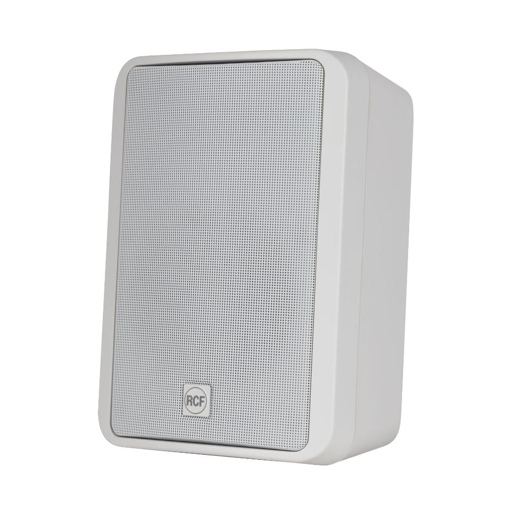 RCF seinäkaiutin 2-tie 5" setti (2 kpl) 60W 100 V IP55, Hvid