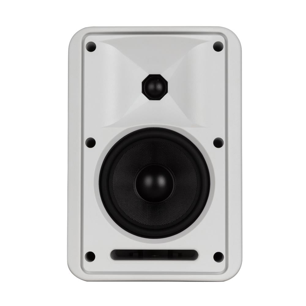 RCF seinäkaiutin 2-tie 5" setti (2 kpl) 60W 100 V IP55, Hvid