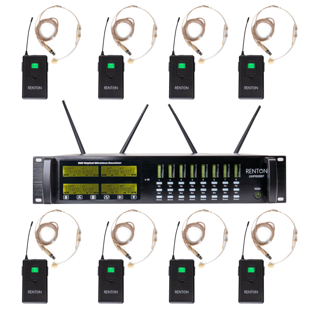 Renton Pro Langaton Headset (8 kanavaa)
