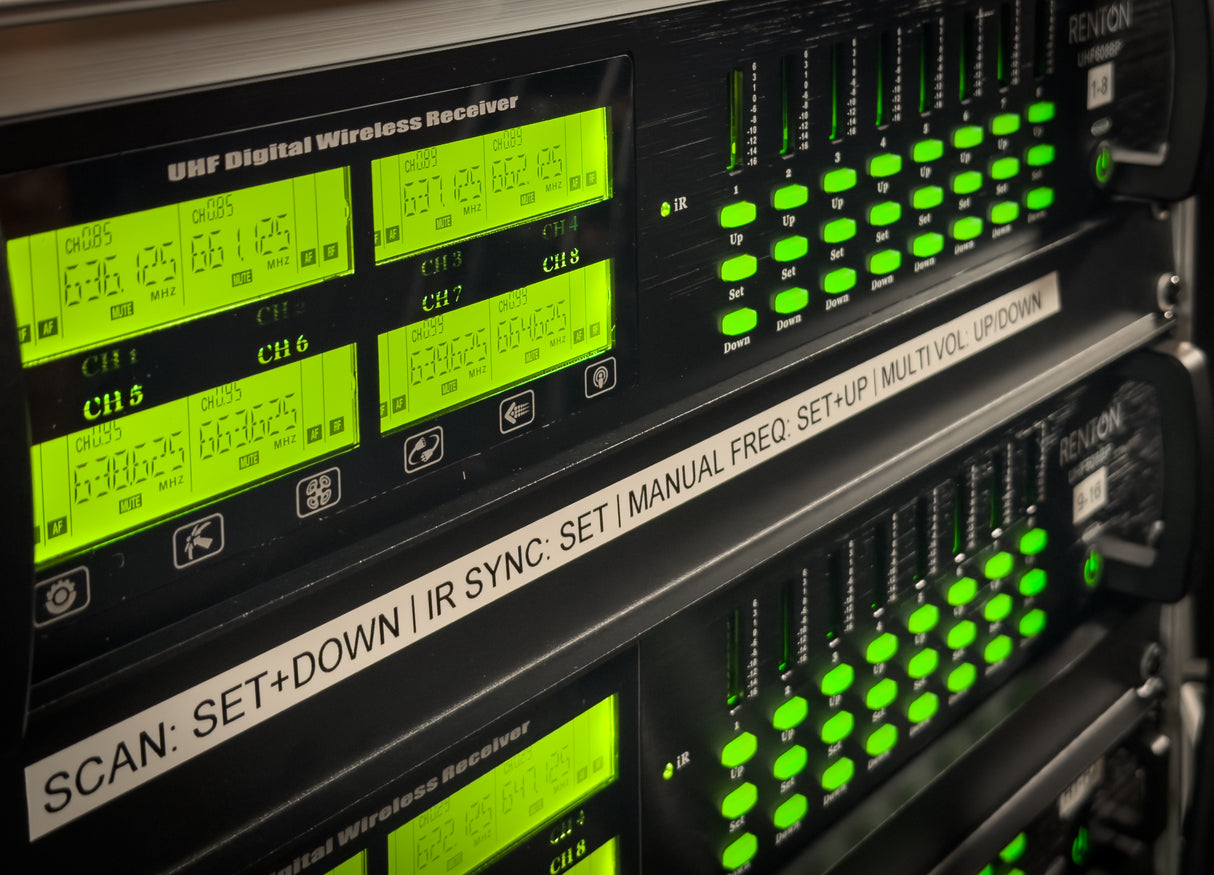 Renton Rack langaton järjestelmä (20 headset)