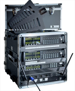 Renton Rack Langaton Yhdistelmäjärjestelmä (4 Käsimikrofoni + 16 Headset)