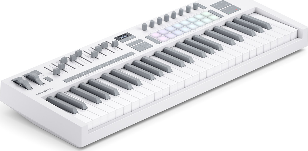 Novation Launchkey 49 MK4 MIDI-Kosketinsoittimet (Valkoinen)