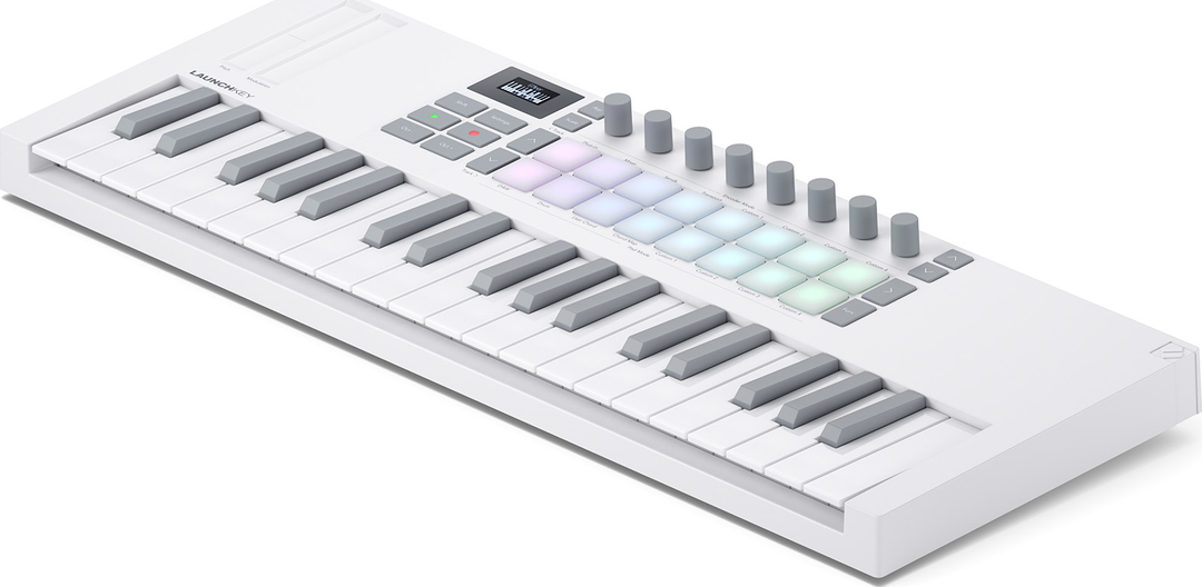 Novation Launchkey MINI 37 MK4 Kosketinsoittimet (Valkoinen)