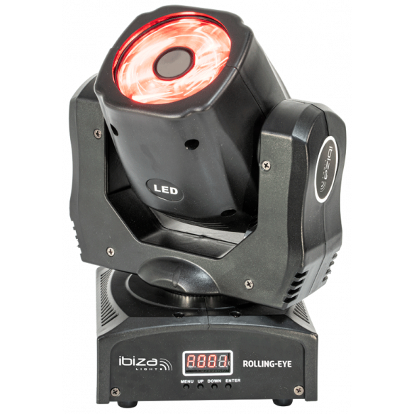 Ibiza Rolling-Eye LED Liikkuvat päät (6x12W)