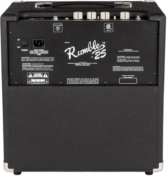 Fender Rumble 25 V3 Bassovahvistin