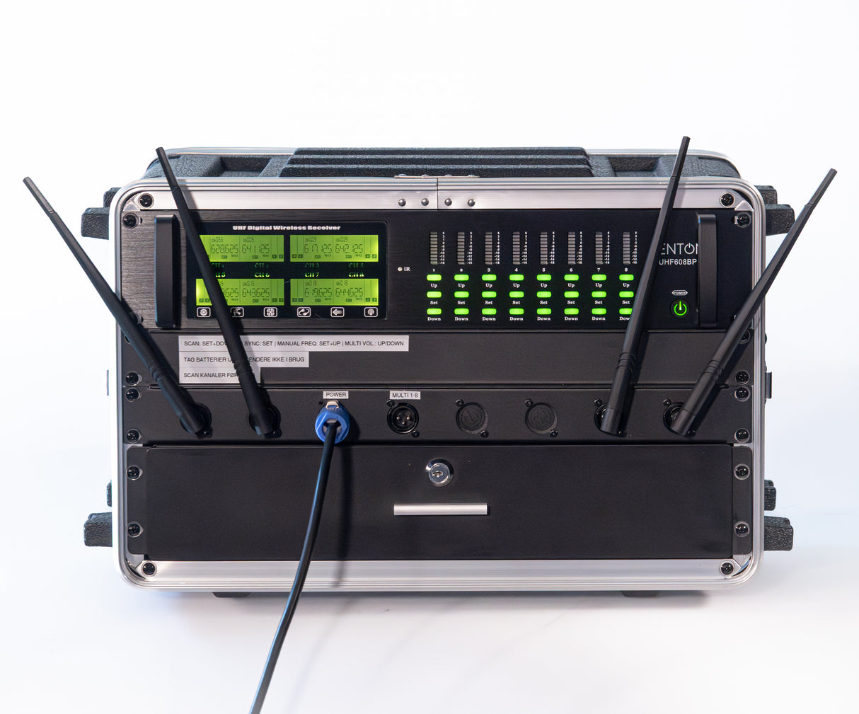 Renton Rack langaton järjestelmä (8 headset)