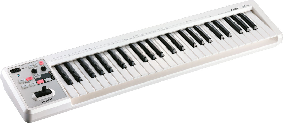 Roland A-49-WH MIDI-Kosketinsoitin (Valkoinen)