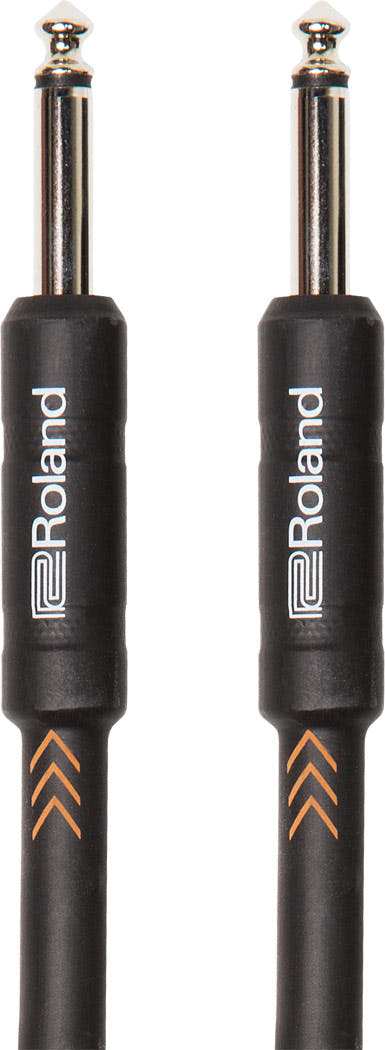 Roland "Nickel" Instrumenttikaapeli 6.3mm Jack mono - 6.3mm Jack mono