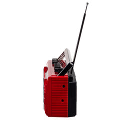 Studio 57 - Kasettisoitin m. FM & Bluetooth, Punainen + Kasettinauha