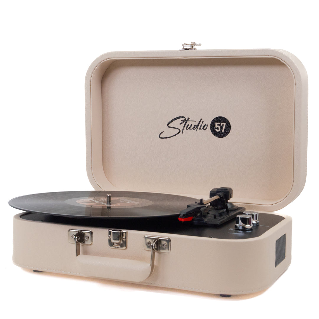 Studio 57 Mellow Levysoitin (Valkoinen)