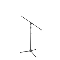 Adam Hall Stands S 5 BE - Mikrofoniteline puomivarrella, musta