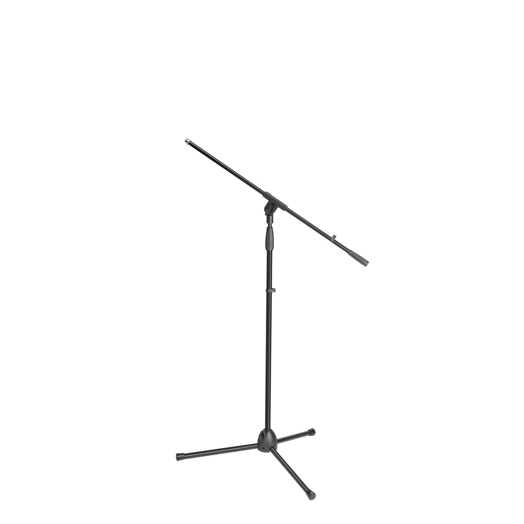 Adam Hall Stands S 5 BE - Mikrofoniteline puomivarrella, musta