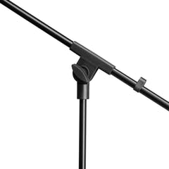 Adam Hall Stands S 5 BE - Mikrofoniteline puomivarrella, musta