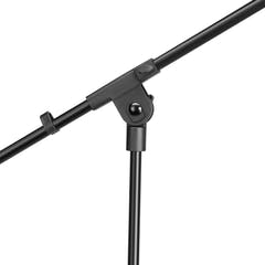 Adam Hall Stands S 5 BE - Mikrofoniteline puomivarrella, musta
