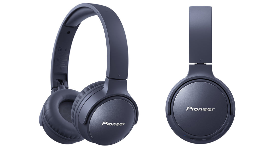 Pioneer SE-S6BN Melua vaimentavat Bluetooth Kuulokkeet (Sininen)