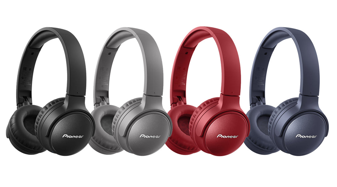 Pioneer SE-S6BN Melua vaimentavat Bluetooth Kuulokkeet (Sininen)