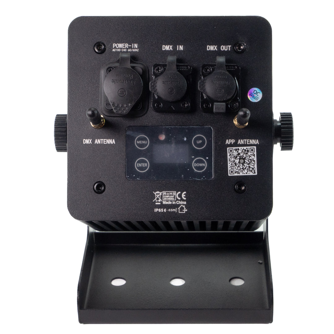 Marconi SIRIUS 6x18W RGBWA+UV IP65 Akkulamppu
