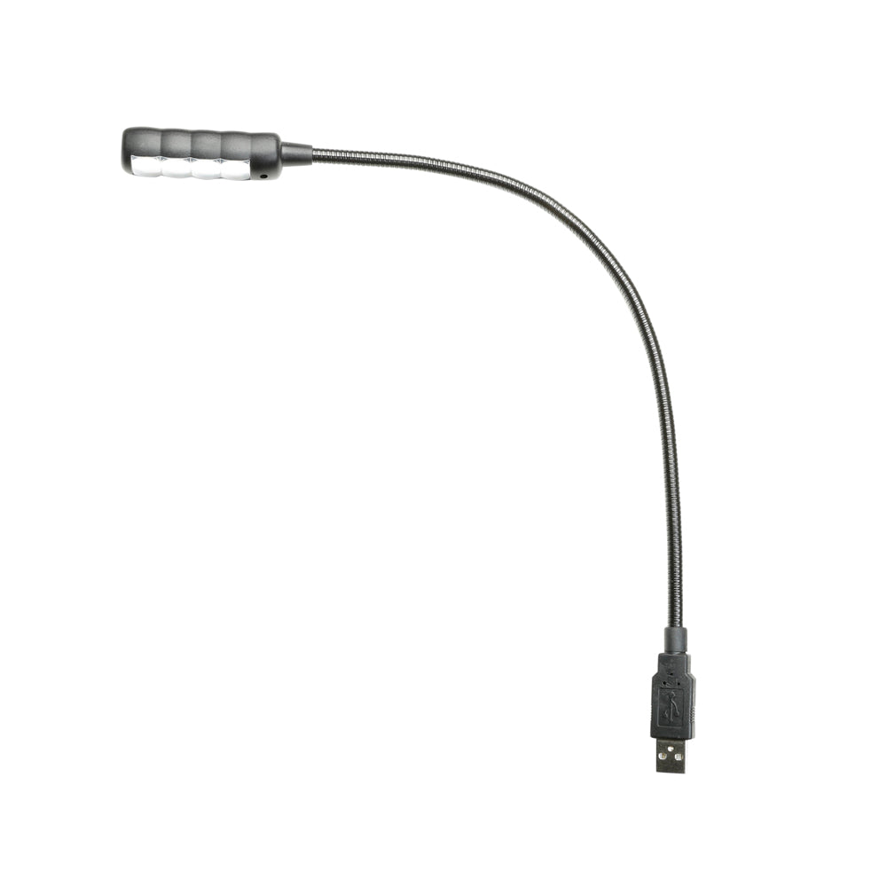 Adam Hall Stands SLED 1 ULTRA USB C - Kaulalamppu, USB-liitäntä, 4 COB-LED’er ja valittavat värit