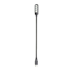 Adam Hall Stands SLED 1 ULTRA USB C - Kaulalamppu, USB-liitäntä, 4 COB-LED’er ja valittavat värit
